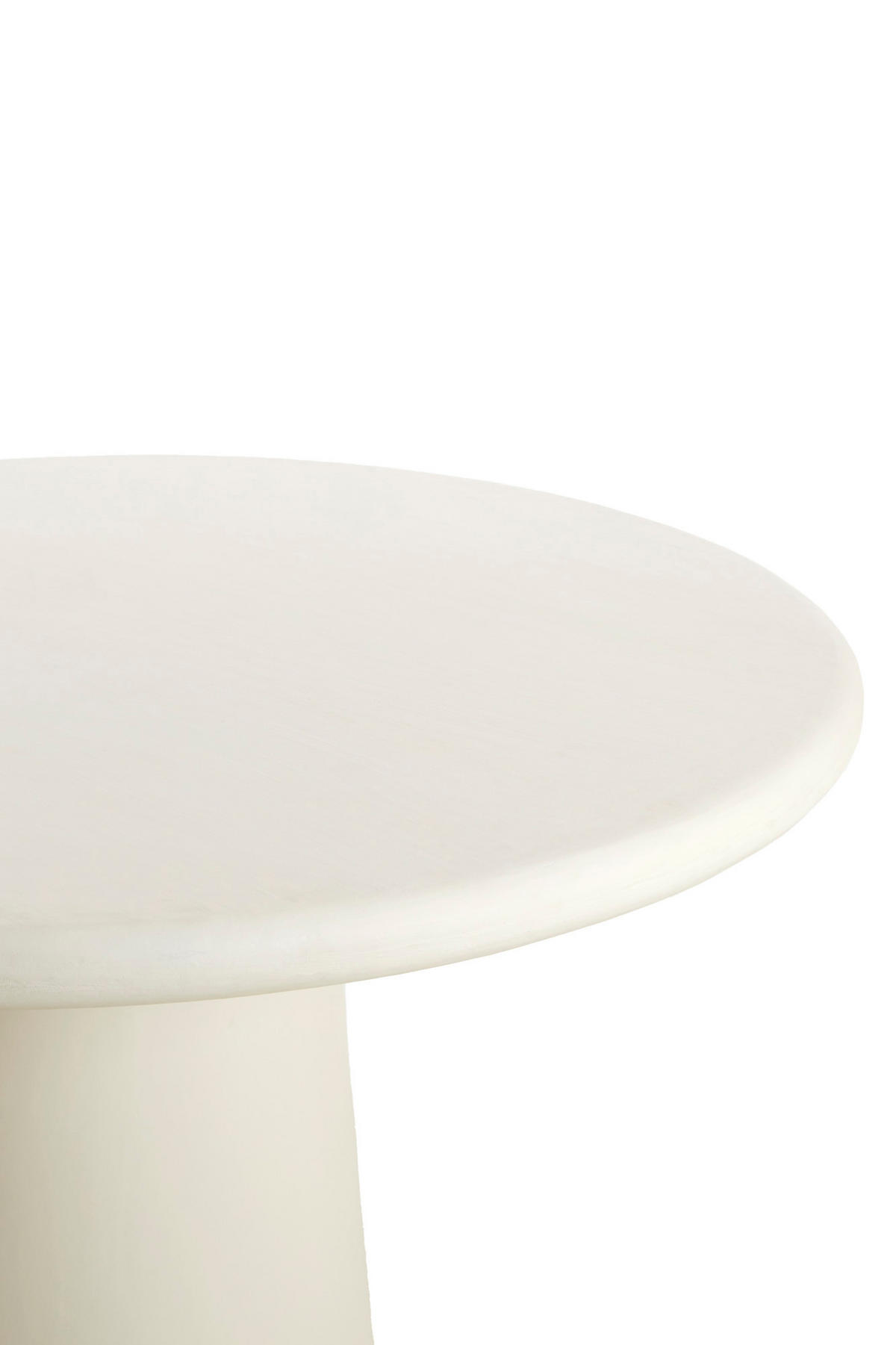 ESSTISCH Kulona Weiß Ø140/76 cm - Weiß, Holz (140/140/76cm) - Light & Living