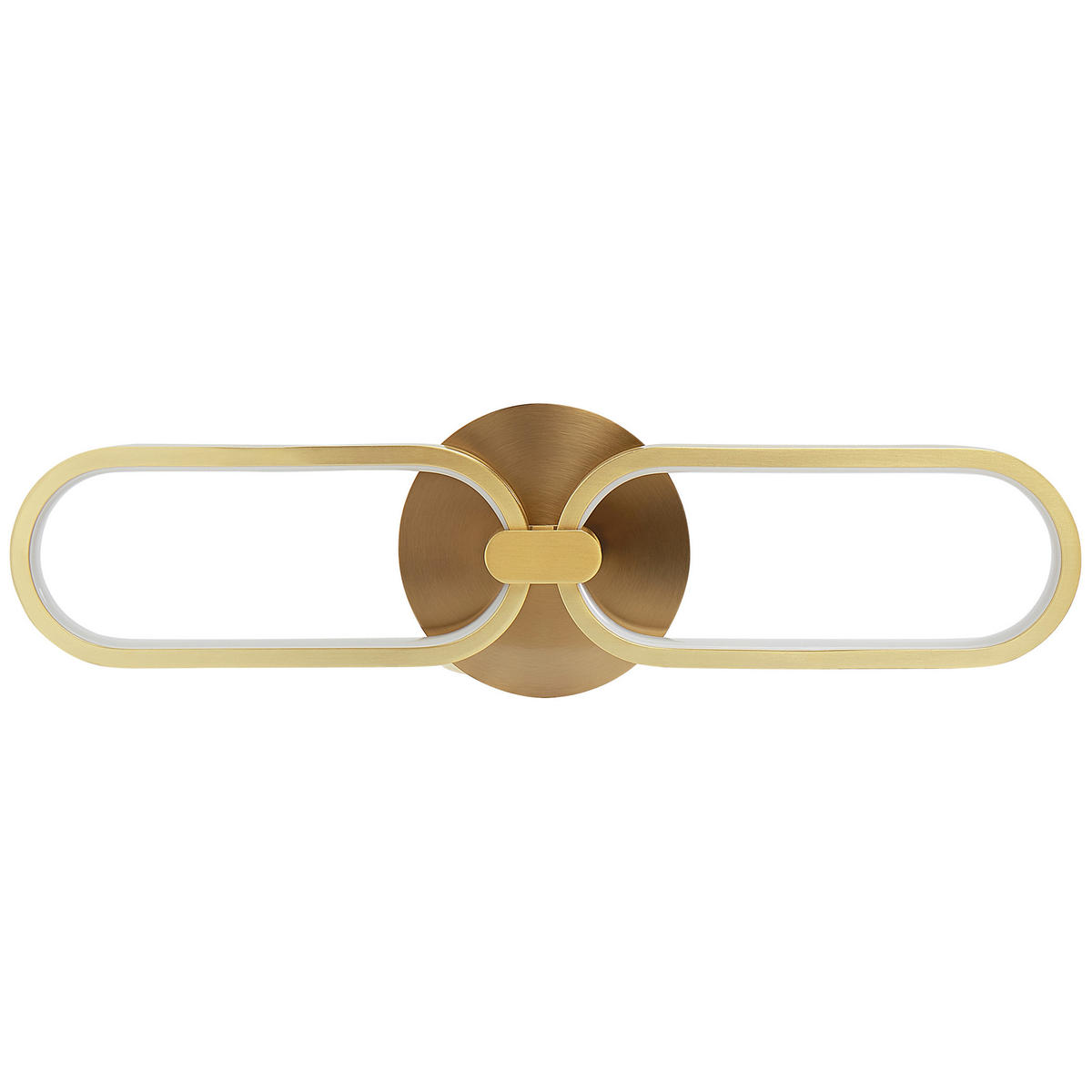 WANDLEUCHTE Krang 50/2/14 cm - Goldfarben, Metall (50/14/2cm) - Beliani