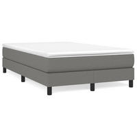 POLSTERBETT Quinlan 120/203 cm - Grau, Holzwerkstoff (120/200cm) - Nettlife