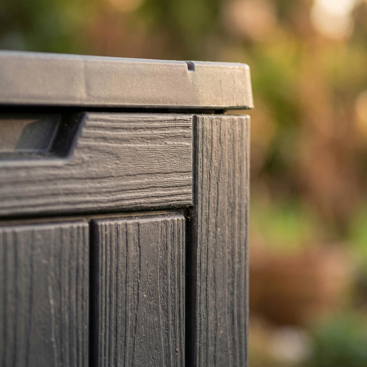 GARTENBOX 113L Schwarz - Schwarz, Kunststoff (46/58.5/43cm) - Akord