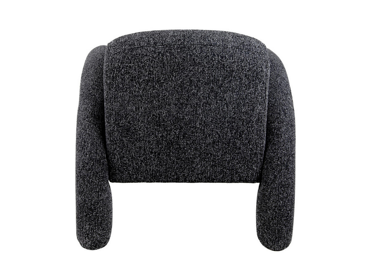 SESSEL Brazo Melange Schwarz 88/74/74 cm - Schwarz, Kunststoff (74/74/88cm) - Leitmotiv