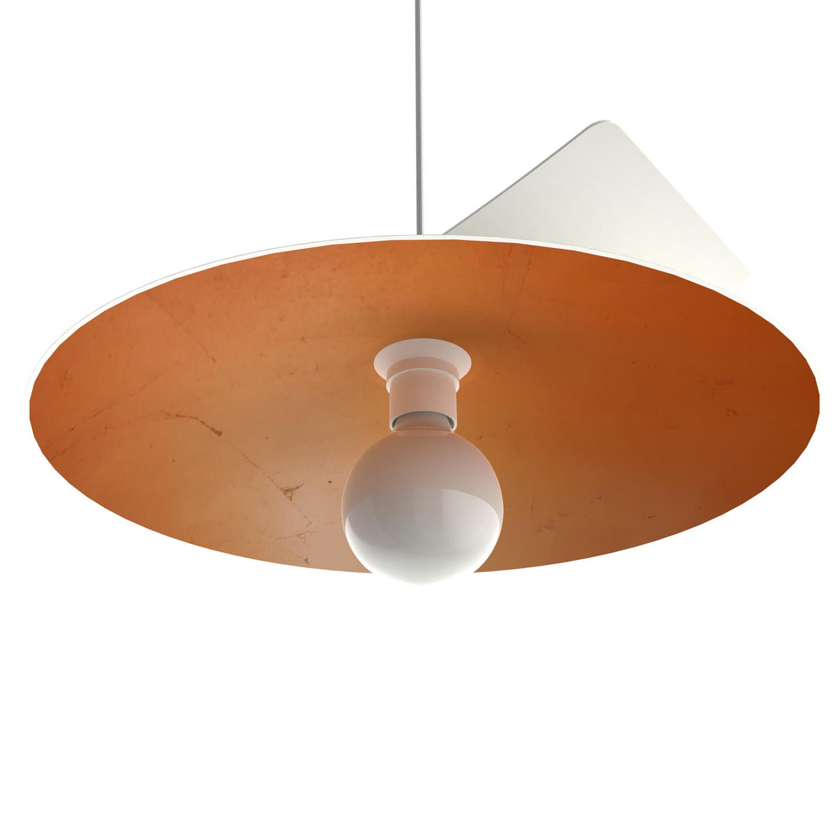 HÄNGELEUCHTE Miller - Kupferfarben, Metall (40/34/16cm) - Lumicom