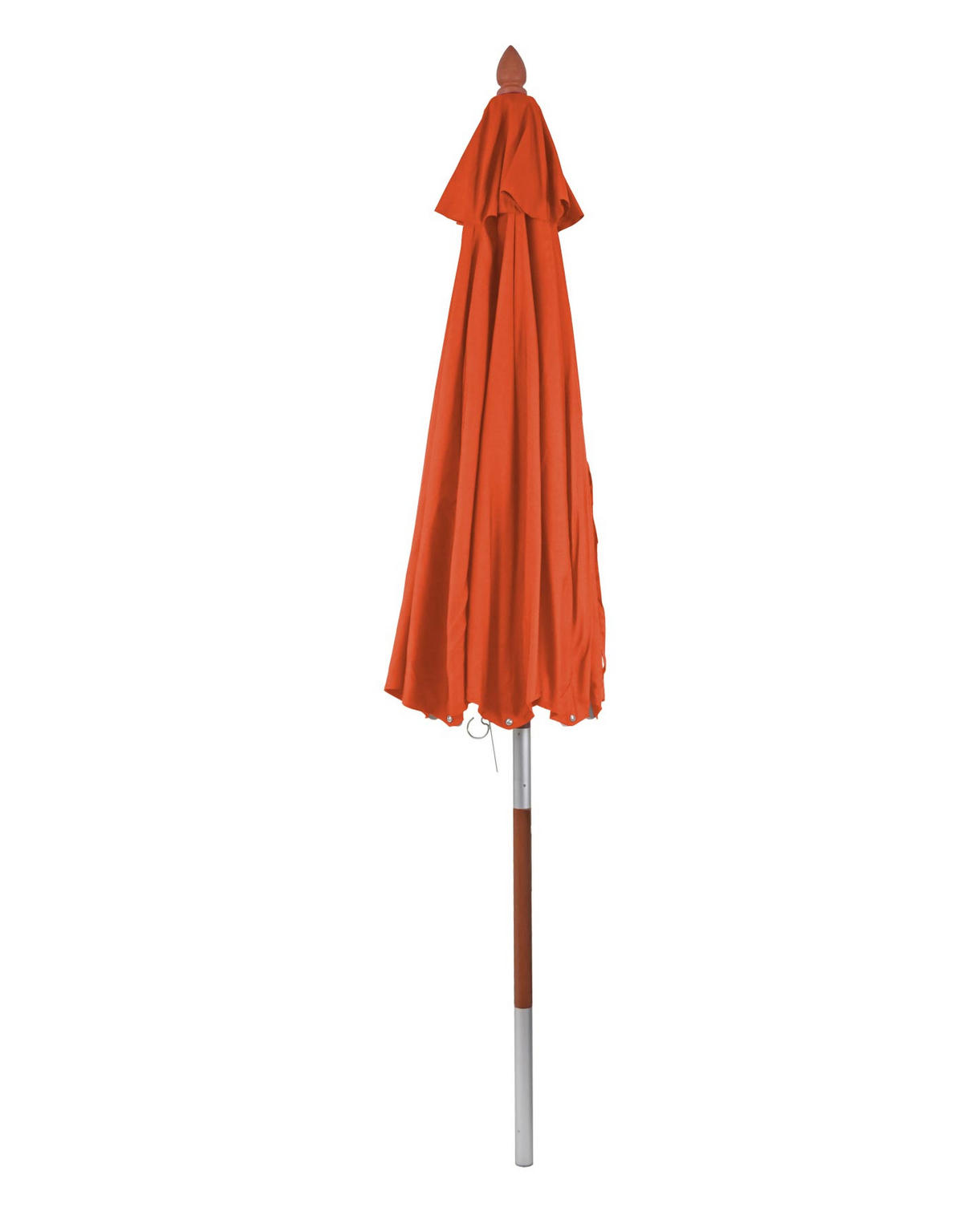 GASTRONOMIE SONNENSCHIRM I RUND Orange - Orange, Holz (300/300cm) - MCW