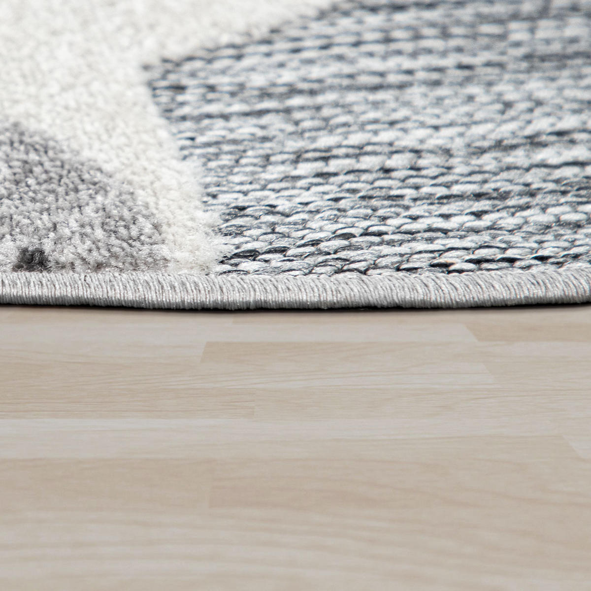 KINDERTEPPICH 200/200 cm Tweet 461 - Grau, Textil (200/200cm) - Paco Home