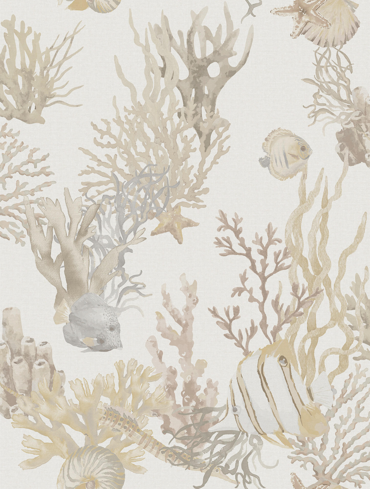 TAPETE Unterwasserwelt 53 cm x 10 m - Grau, Papier (53/1000cm) - Sanders & Sanders