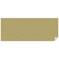 TAPETE - Fächer - Geometrisch - Grün - 500x200 cm - Goldfarben, Papier (500/200cm) - OnlyWow