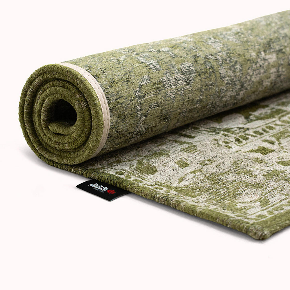 TEPPICH Olive Wood Antiquarian Tabriz 140/200 cm - Grün, Textil (140/200cm) - Louis De Poortere