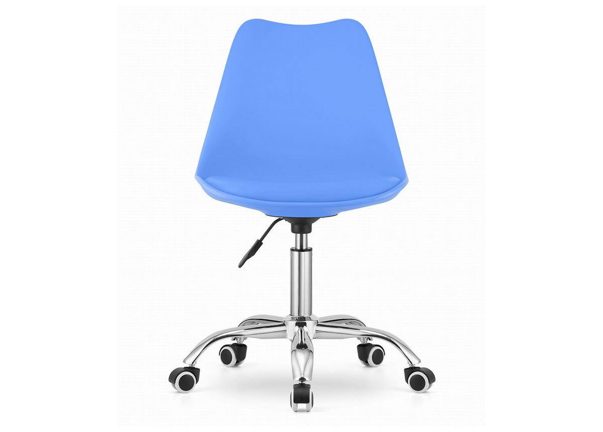 BÜROSTUHL Alba, hellblau - Hellblau, Kunststoff (48/91.5/56.5cm)