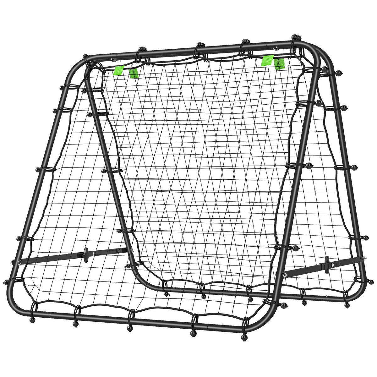 REBOUNDER DE-18600 doppelseitig mit 5 Winkeln Schwarz - Schwarz, Metall (95/100cm) - ComfortXL