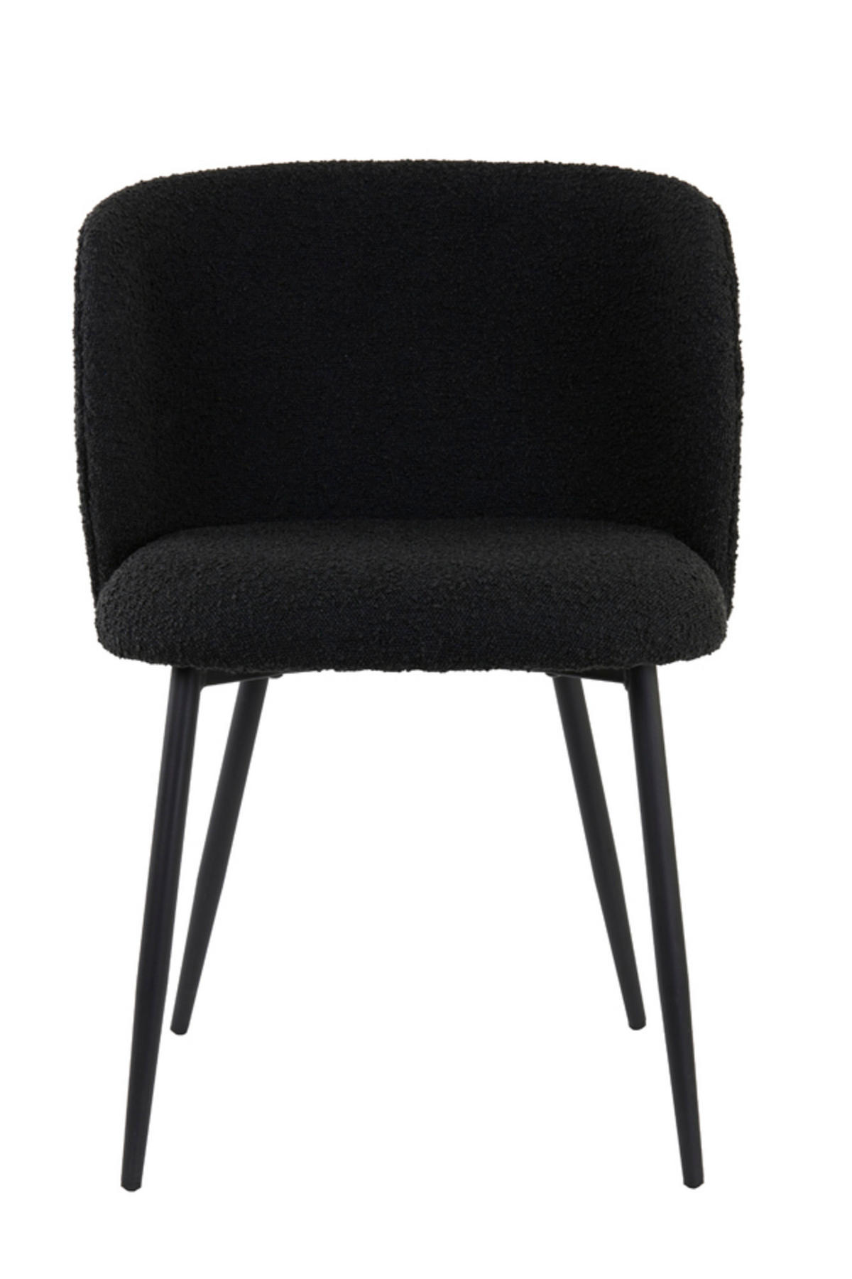 ESSZIMMERSTUHL Elyna Schwarz 56/55/79 cm - Schwarz, Textil (55/79/56cm) - Light & Living