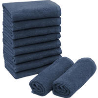 SEIFTÜCHER, 10er-Set, 30x30 cm, 100% Baumwolle, Blau - Dunkelblau, Textil (30/30cm) - Zollner