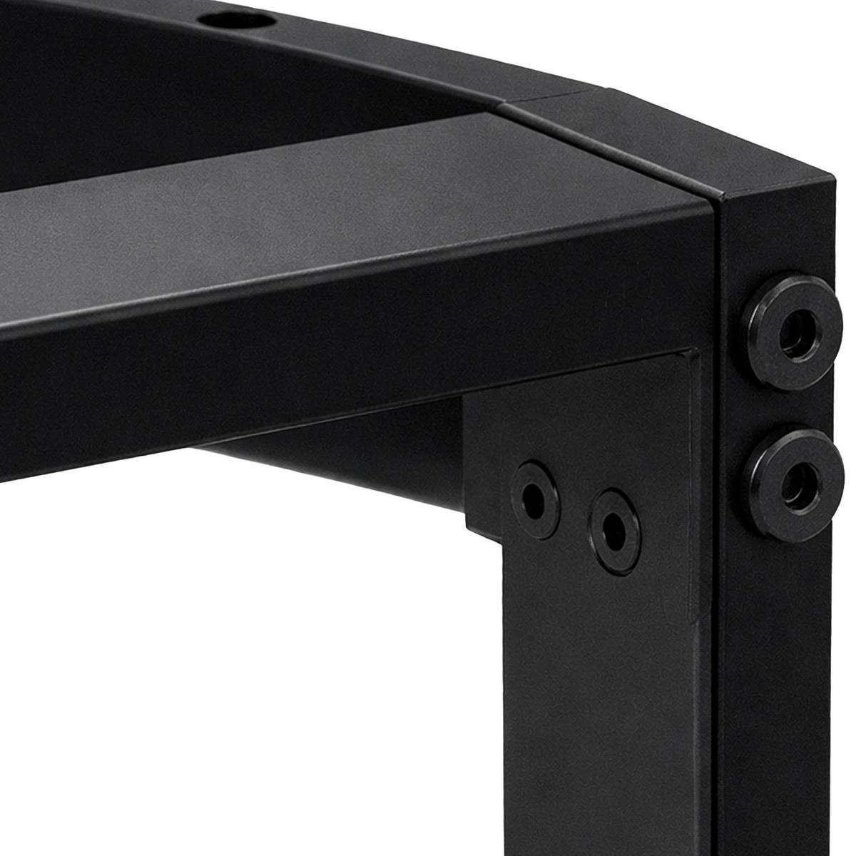 TISCHBEIN 2 Metall Schwarz - Schwarz, Metall (80/72/40cm) - CLP