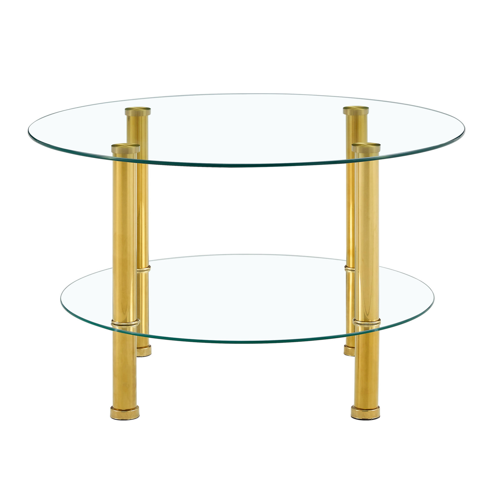 Ivmeu Couchtisch Transparent 70x42x70 cm