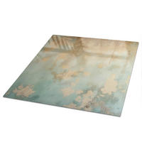 TISCHPLATTE 50x50 cm – Hintergrund für innere Ruhe - Braun, Glas (50/50/0.4cm) - Wallfluent