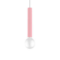 HÄNGELEUCHTE Puro H30 - Pink, Metall (4/4/30cm) - Lumicom