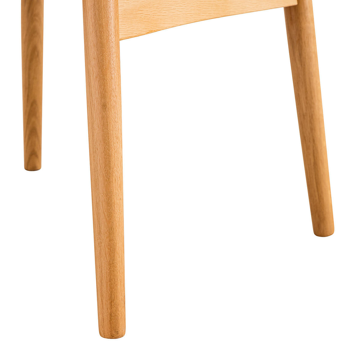 POLSTERSTUHL - 2er-Set - Eichefarben, Holz (46/78/54cm) - home24