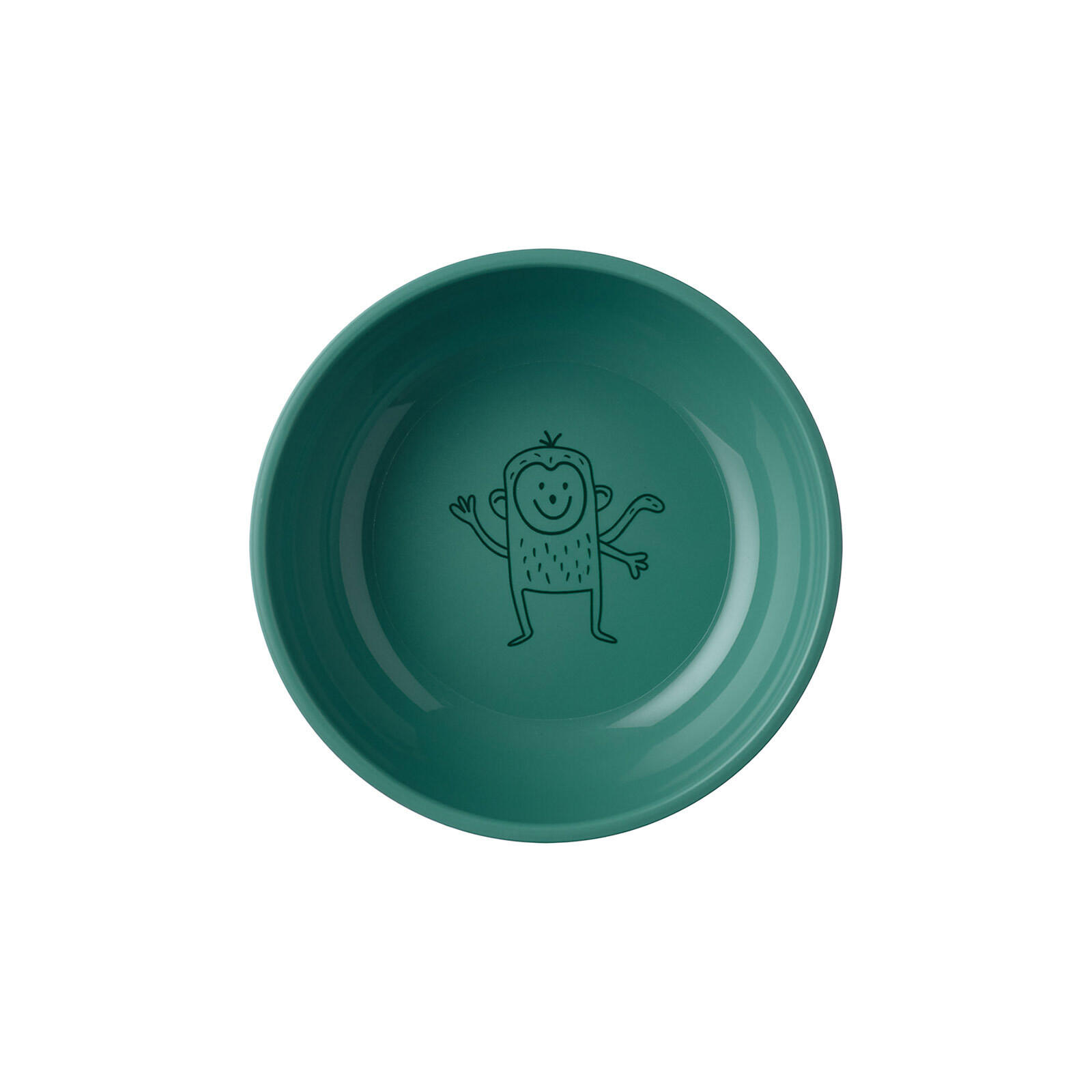 KINDERSCHALE Mio deep turquoise ø 12,7 cm - Türkis, Kunststoff (12.7/4.5/12.7cm) - Mepal