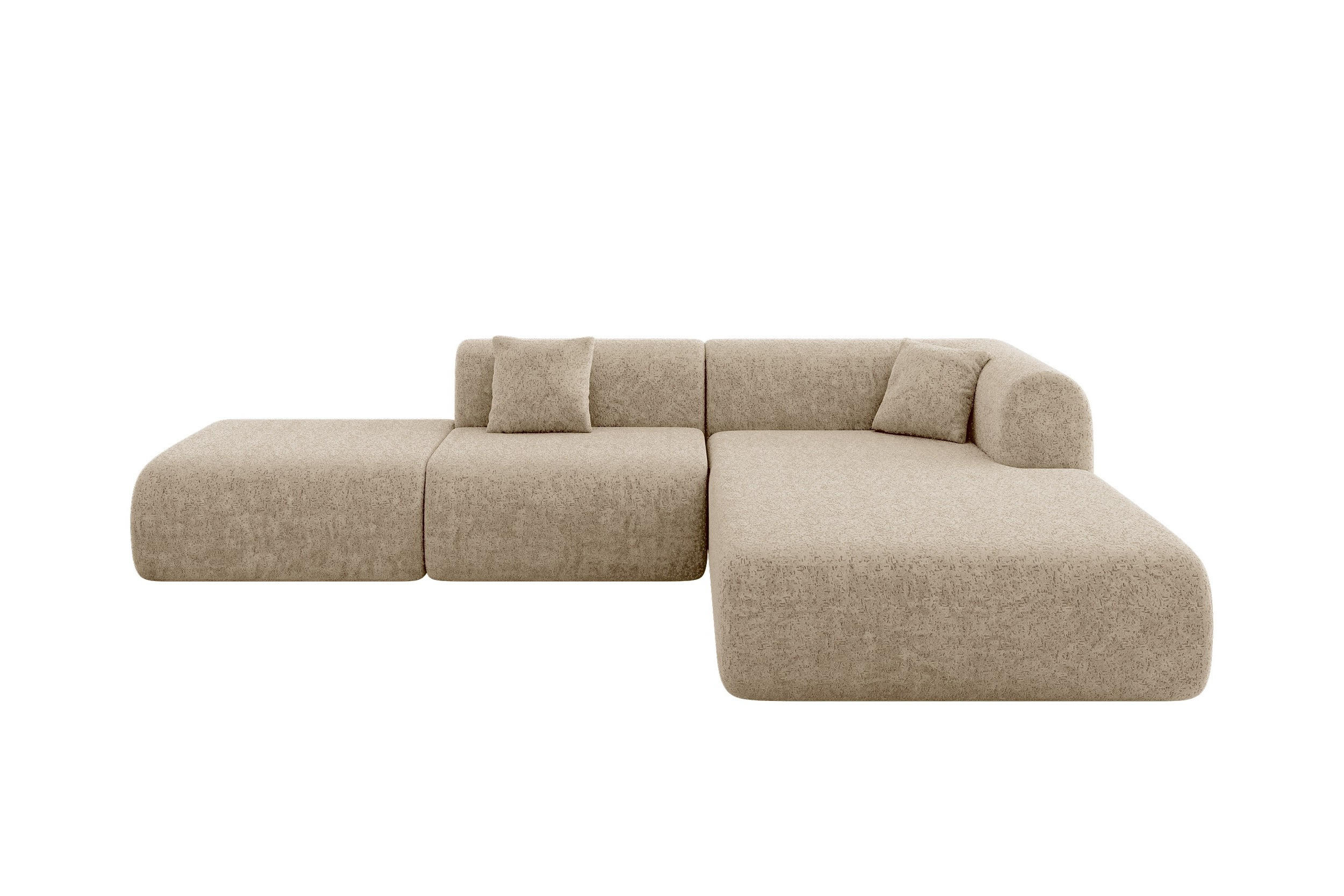 Altdecor Ecksofa Cognac 289x176 cm