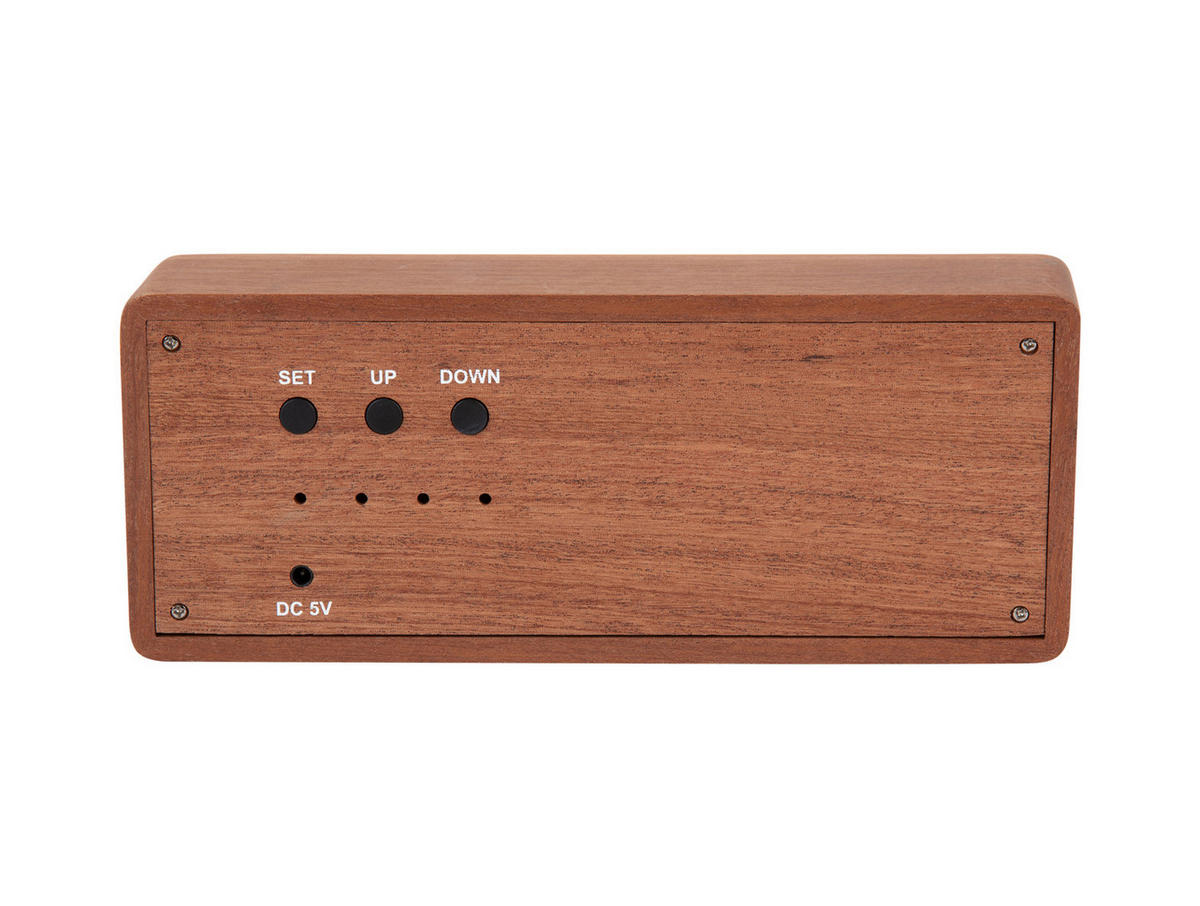 WECKER Solid 20/4/8 cm - Braun, Holz (4/8/20cm) - Karlsson