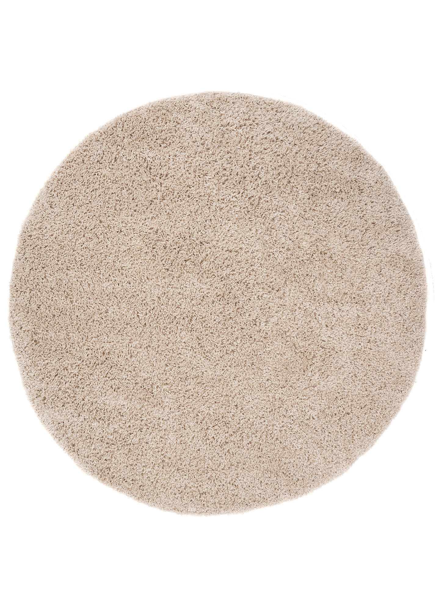 TEPPICH ESSENCE ROUND Beige 200/200 cm - Beige, Textil (200/200cm) - Tapiso