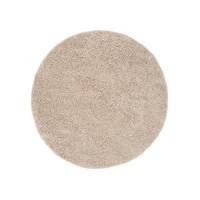 TEPPICH ESSENCE ROUND Beige 200/200 cm - Beige, Textil (200/200cm) - Tapiso