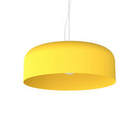 HÄNGELEUCHTE Tuzzi - Gelb, Metall (50/50/12cm) - Lumicom