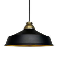 PENDELLEUCHTE Noir - Schwarz, Metall (40/40/21cm) - Bamyum