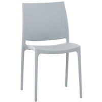 STUHL Maya hellgrau - Grau, Kunststoff (44/81/50cm) - TPFGarden