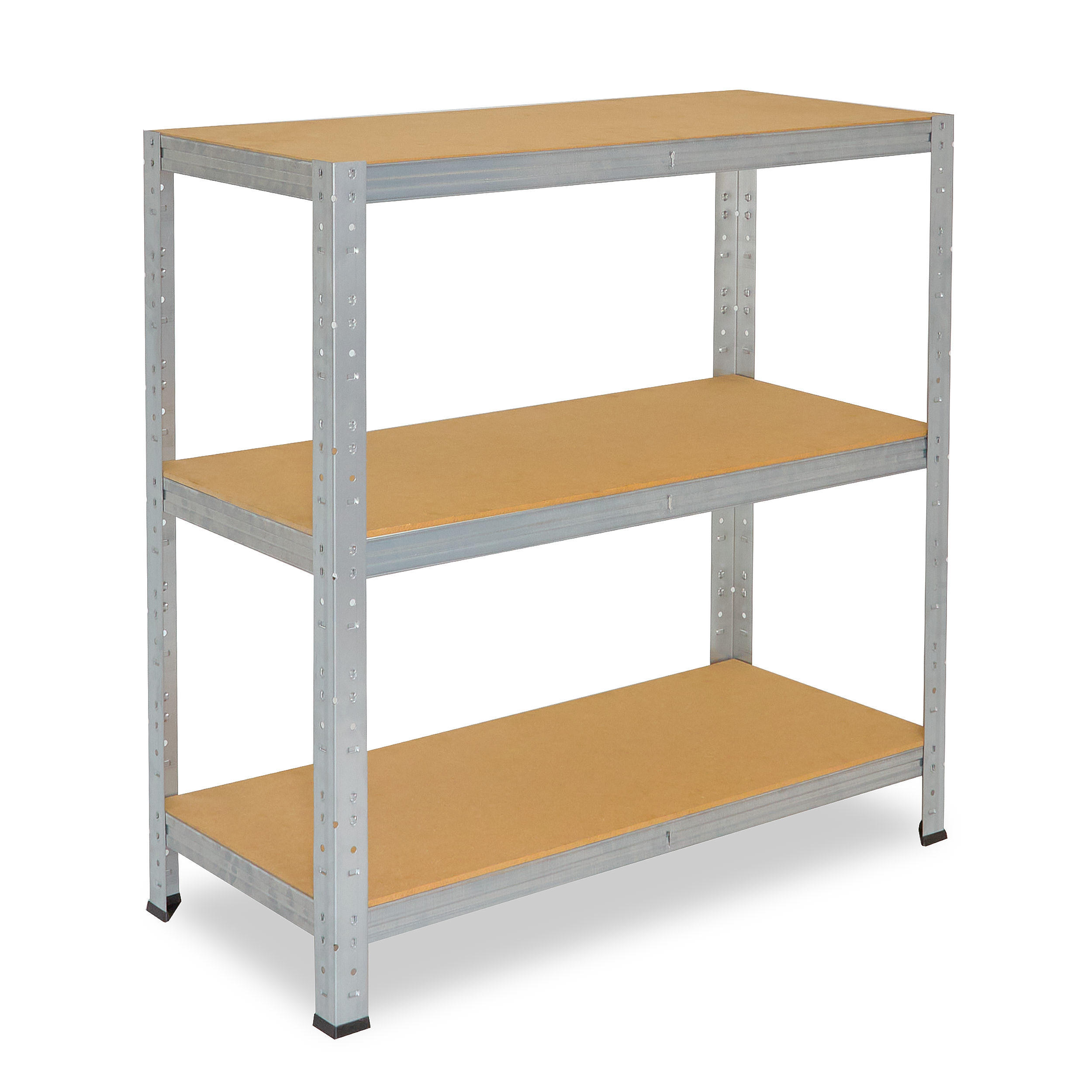 shelfplaza Schwerlastregal Silber 60x100x30 cm