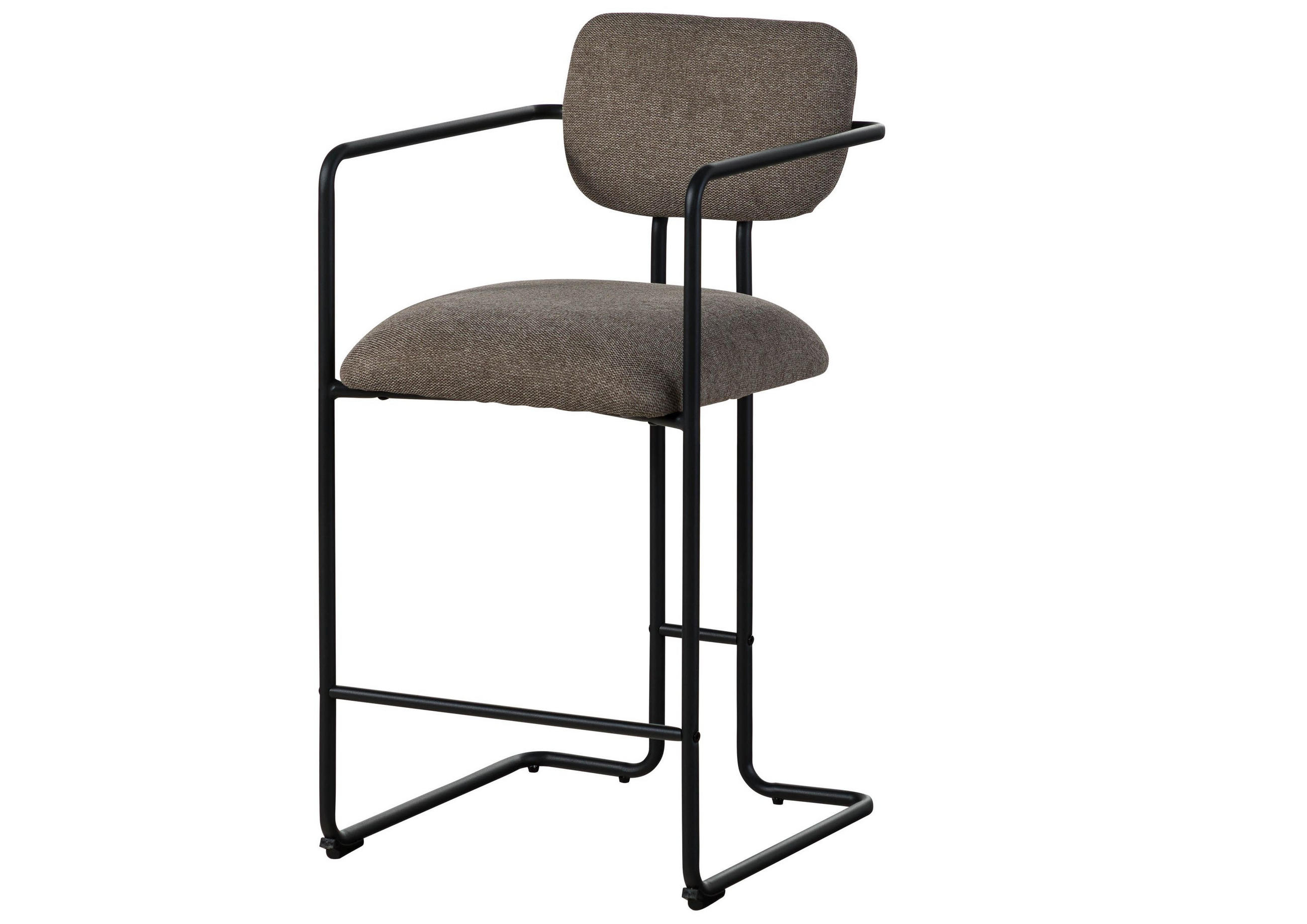 STUHL 100% Polyester 49 x 56 x 94 cm hellbraun POLSTERSTÜHLE - Braun, Kunststoff (49/94/56cm) - Massivmoebel24