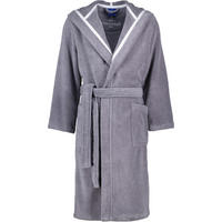 BADEMANTEL HERREN KAPUZE 2523 SHADOW-GREY - 77 - Grau, Textil (Mnull) - Zöllner