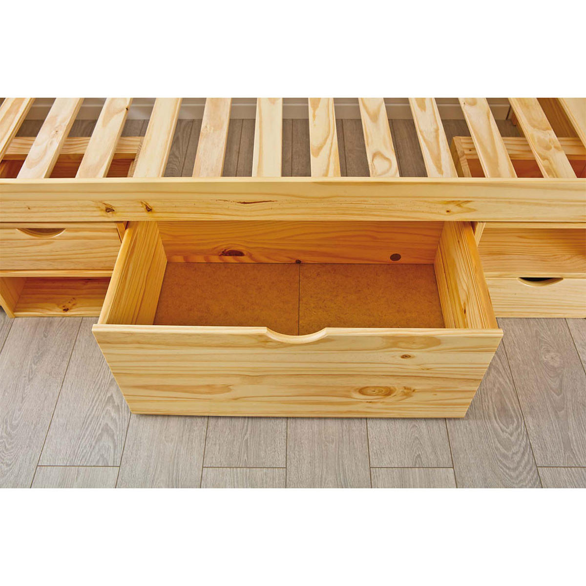 BETT Holz - Naturfarben, Holz - ebuy24