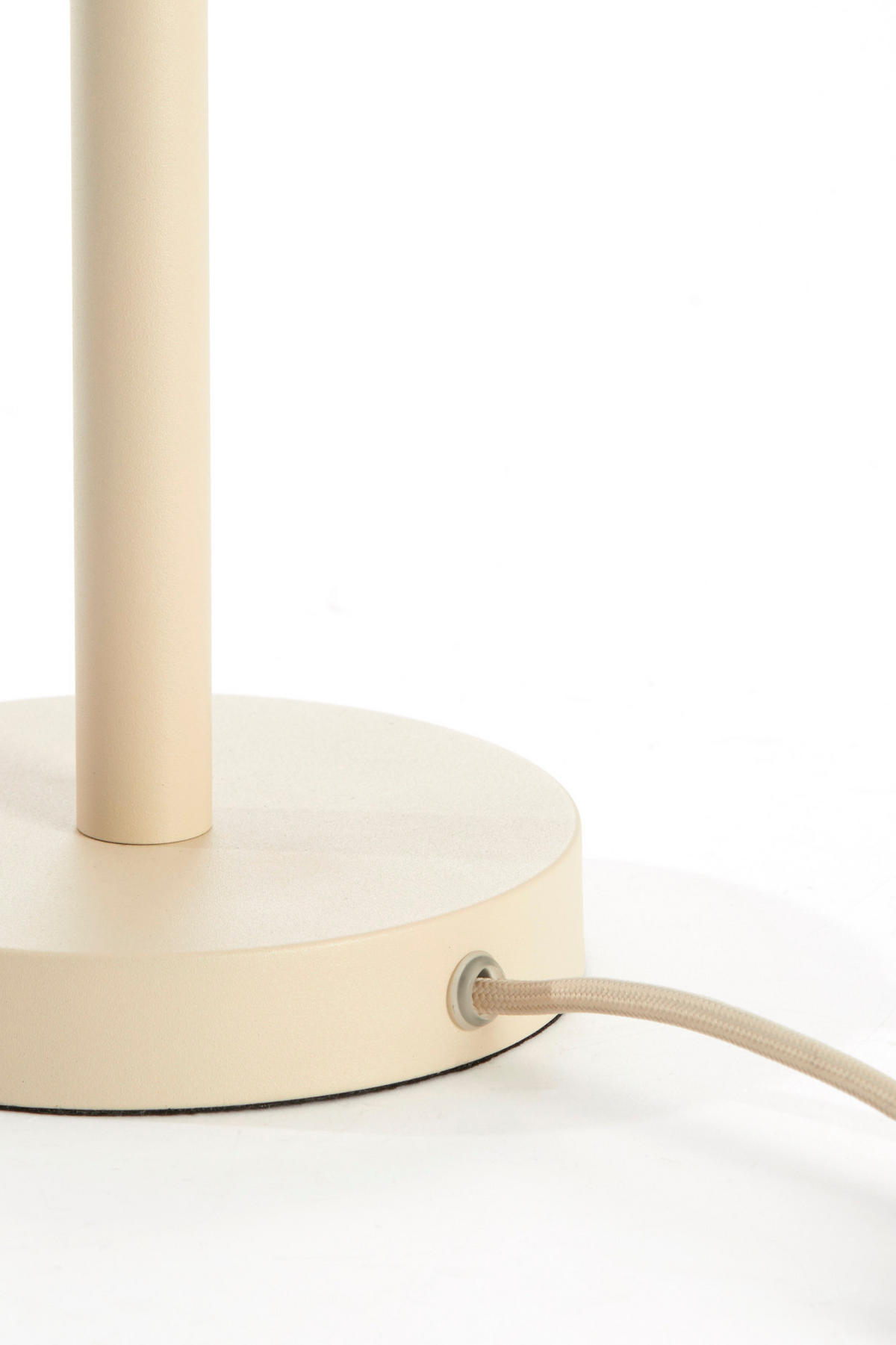 LAMPENFUSS Washington Braun Ø14/39,5 cm - Beige, Metall (14/14/39.5cm) - Light & Living
