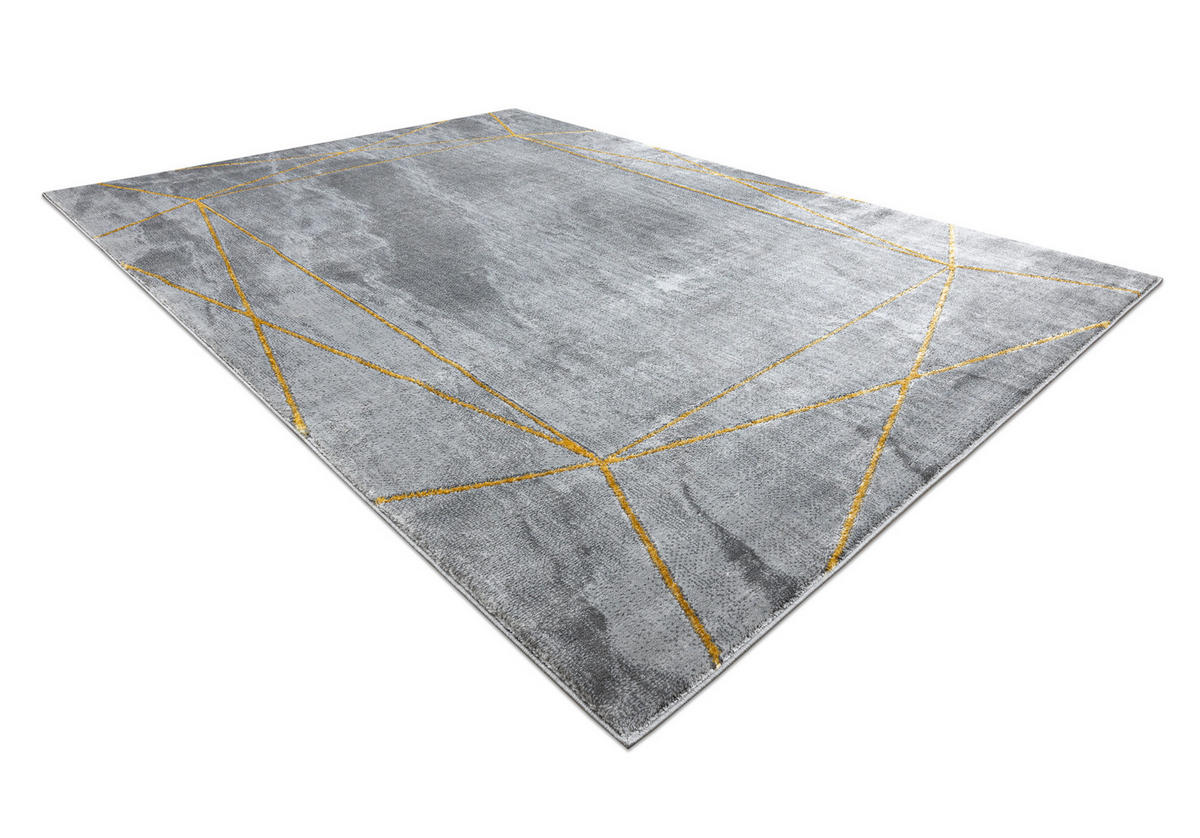 TEPPICH Emerald 140/190 cm - Grau, Textil (140/190cm) - rugsX