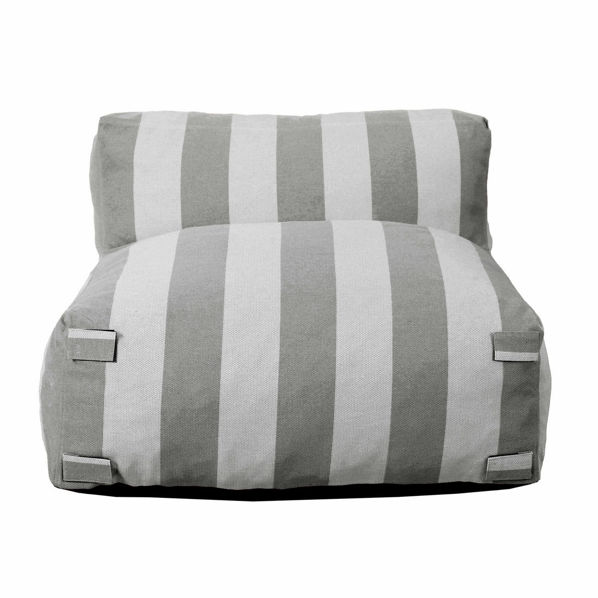 SESSEL 2-tlg., grau - Grau, Textil (85/65/170cm) - Oviala