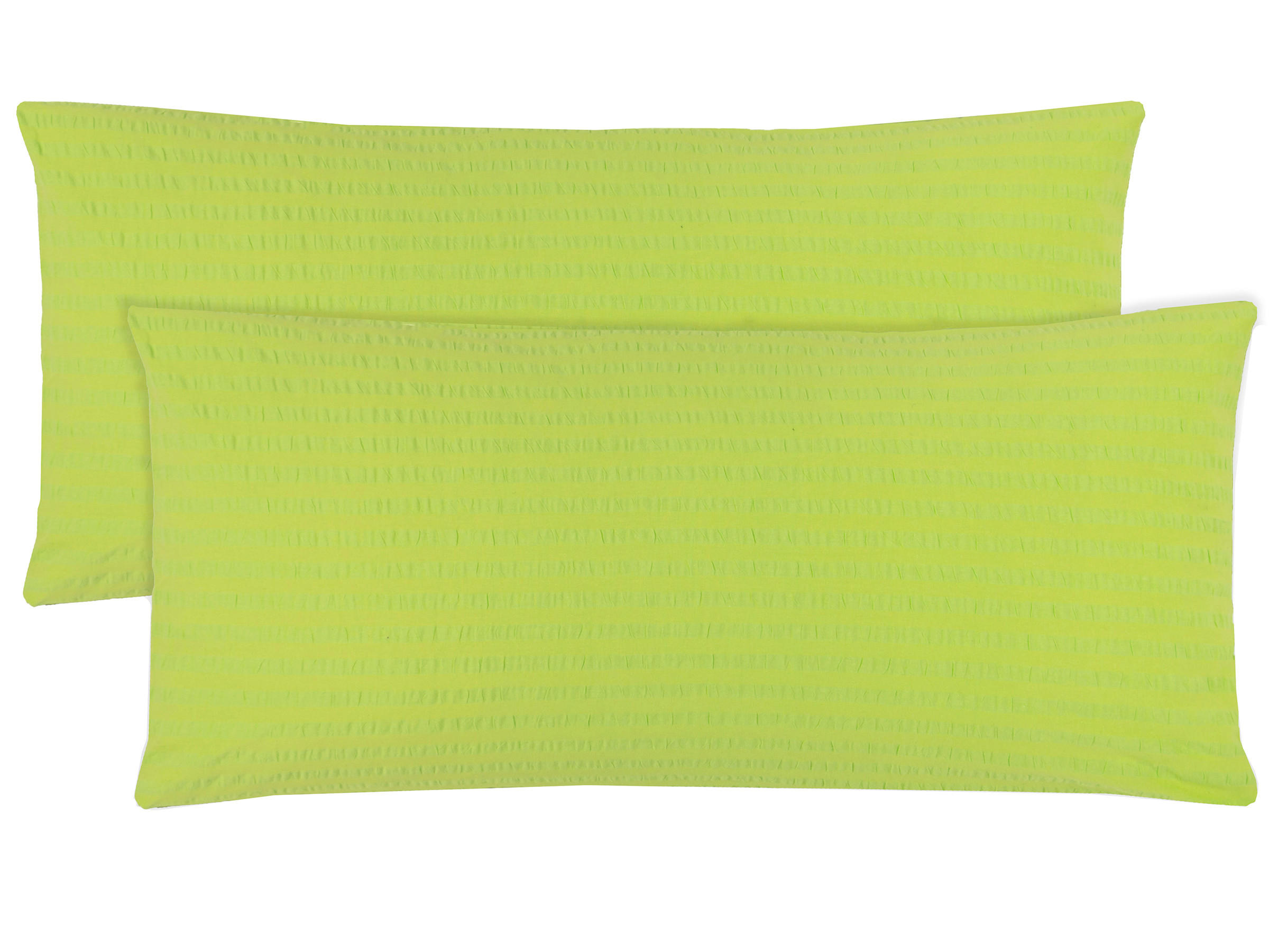 KISSENBEZUG, 2er-Set, 40x80 cm, 100% Baumwolle, Grün - Hellgrün, Textil (40/80cm) - Zollner