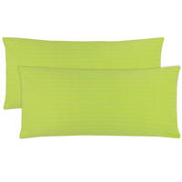 KISSENBEZUG, 2er-Set, 40x80 cm, 100% Baumwolle, Grün - Hellgrün, Textil (40/80cm) - Zollner