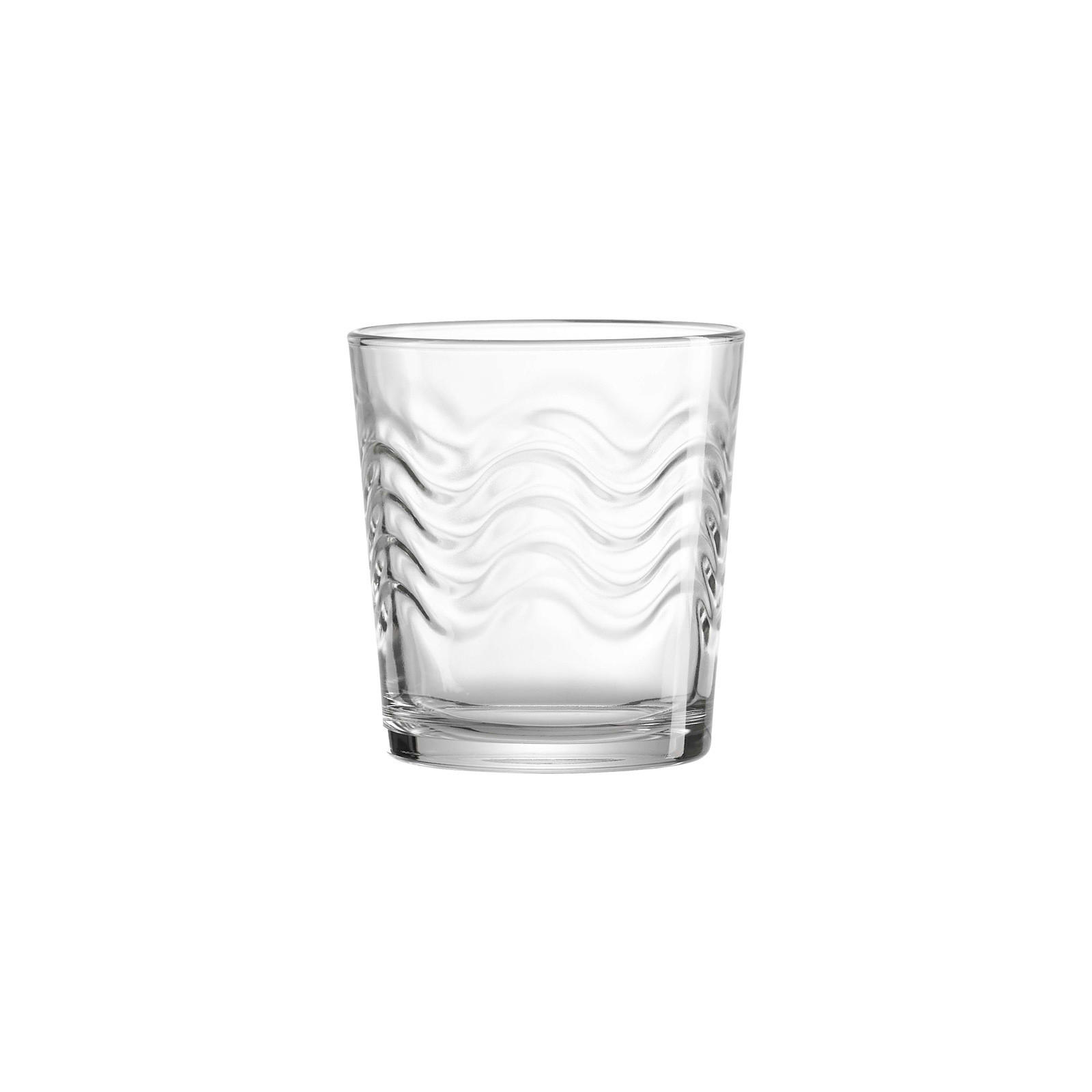 WHISKYBECHER Wave transparent 250 ml 6er Set - Transparent, Glas (0.25L) - Ritzenhoff Breker