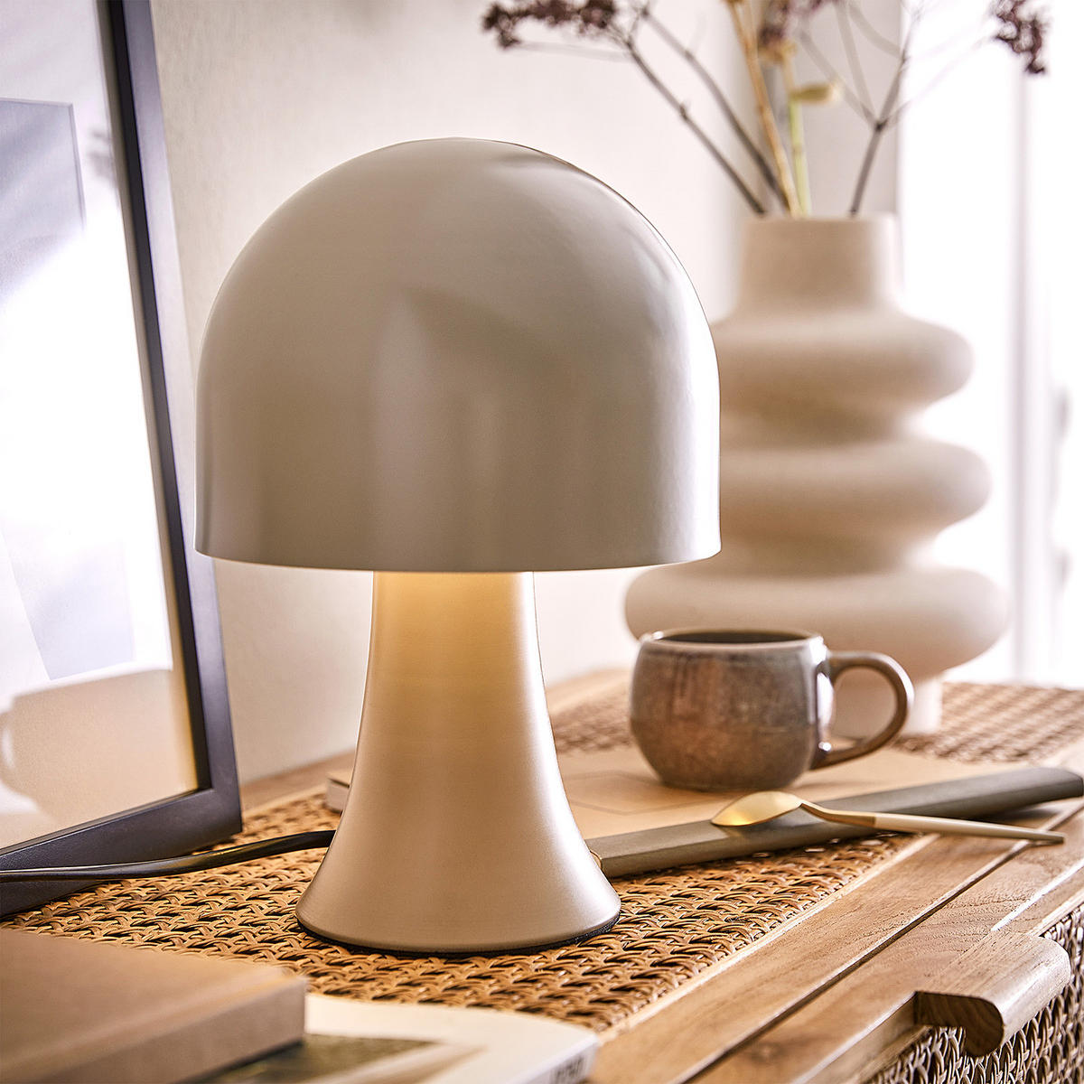 ESPRESSOTASSEN 6er-Set Cottage 180 ml - Hellgrau, Keramik (0.18L) - Butlers