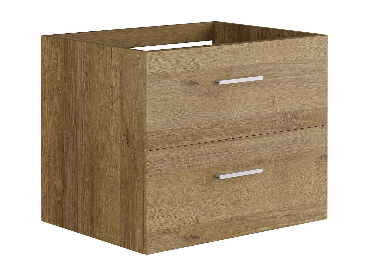 WASCHBECKENUNTERSCHRANK - 60 cm x 45 cm - holz - naturfarben hell Kayla - Naturfarben, Holz (60/47/45cm) - Vente-Unique
