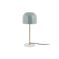 TISCHLAMPE Manta Blau 20/20/50 cm - Blau, Metall (20/20/50cm) - Leitmotiv