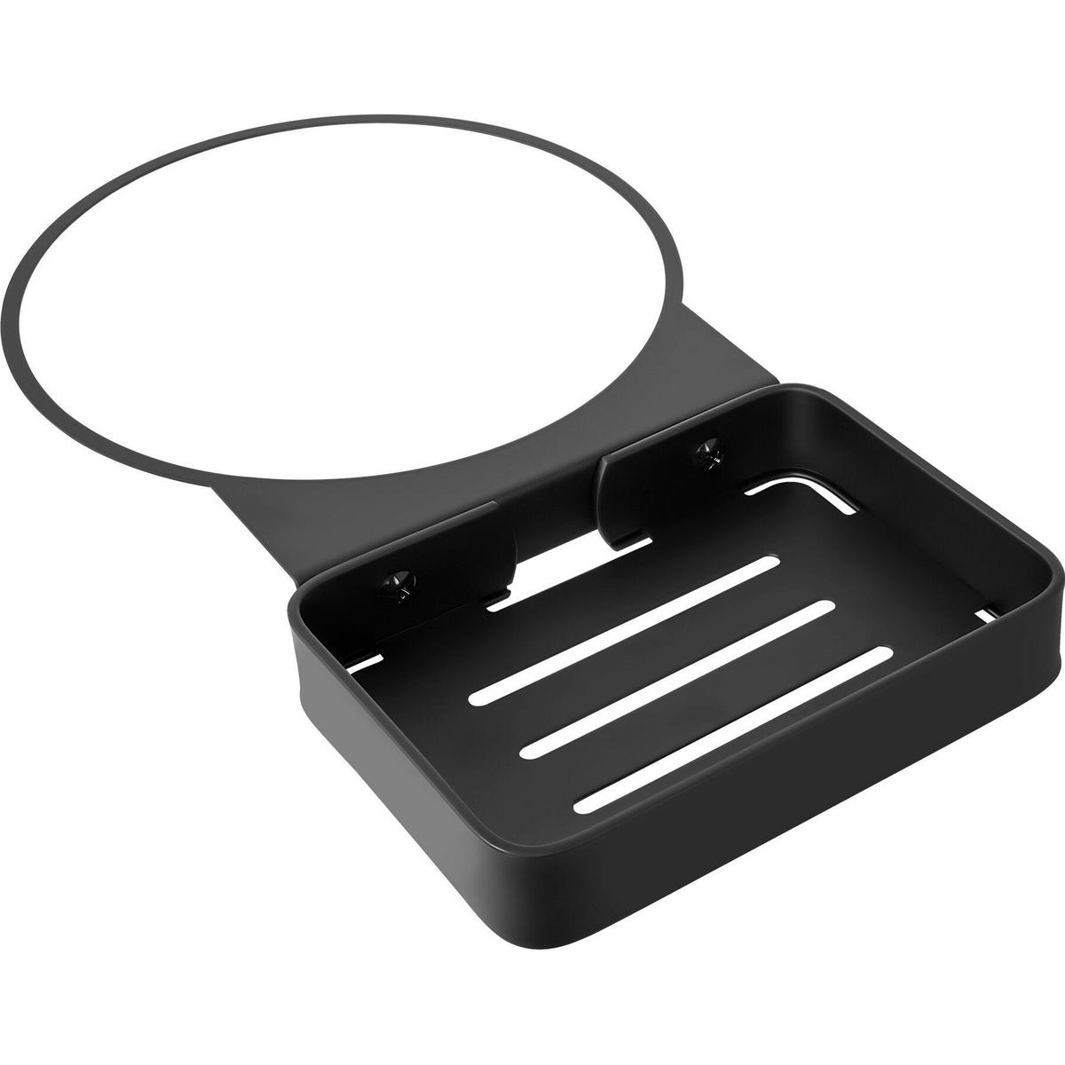 SOLARDUSCHE Orinoco, extra Wasserhahn, inklusive Schutzhülle, schwarz - Schwarz, Kunststoff (19.5/222/47cm) - tectake