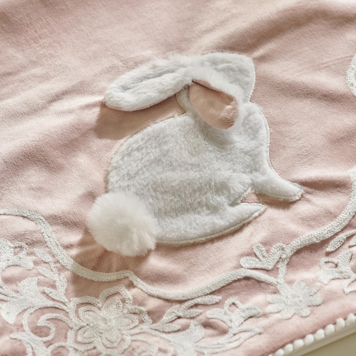 TISCHLÄUFER Blando - Hellrosa, Textil (180/45/1cm) - home&you