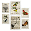 POSTER Set Mit 6 Musik Größe A3 & A4 Weißer Rahmen - Weiß, Papier (29.7/1cm) - Nacnic