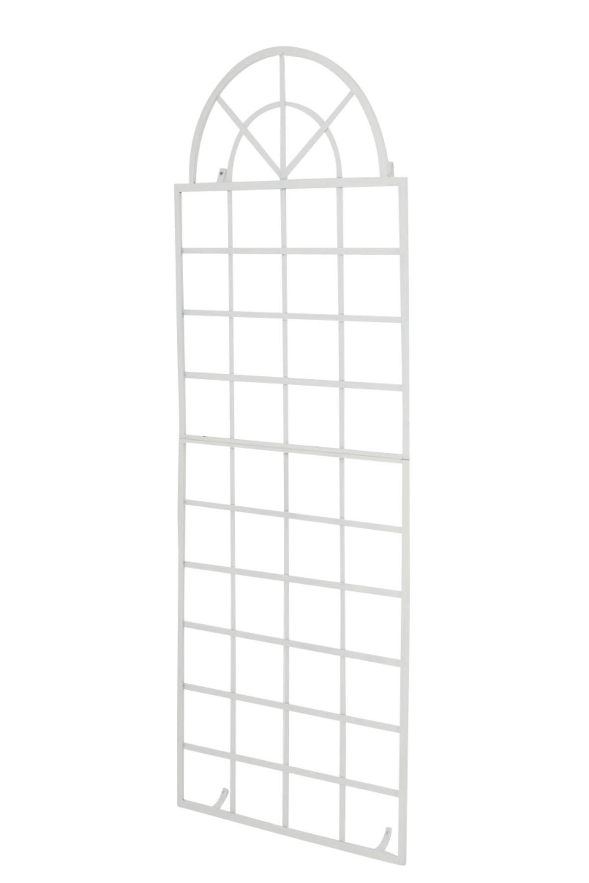 RANKGITTER Vivum weiß - Braun, Metall (70/180/2cm) - TPFGarden