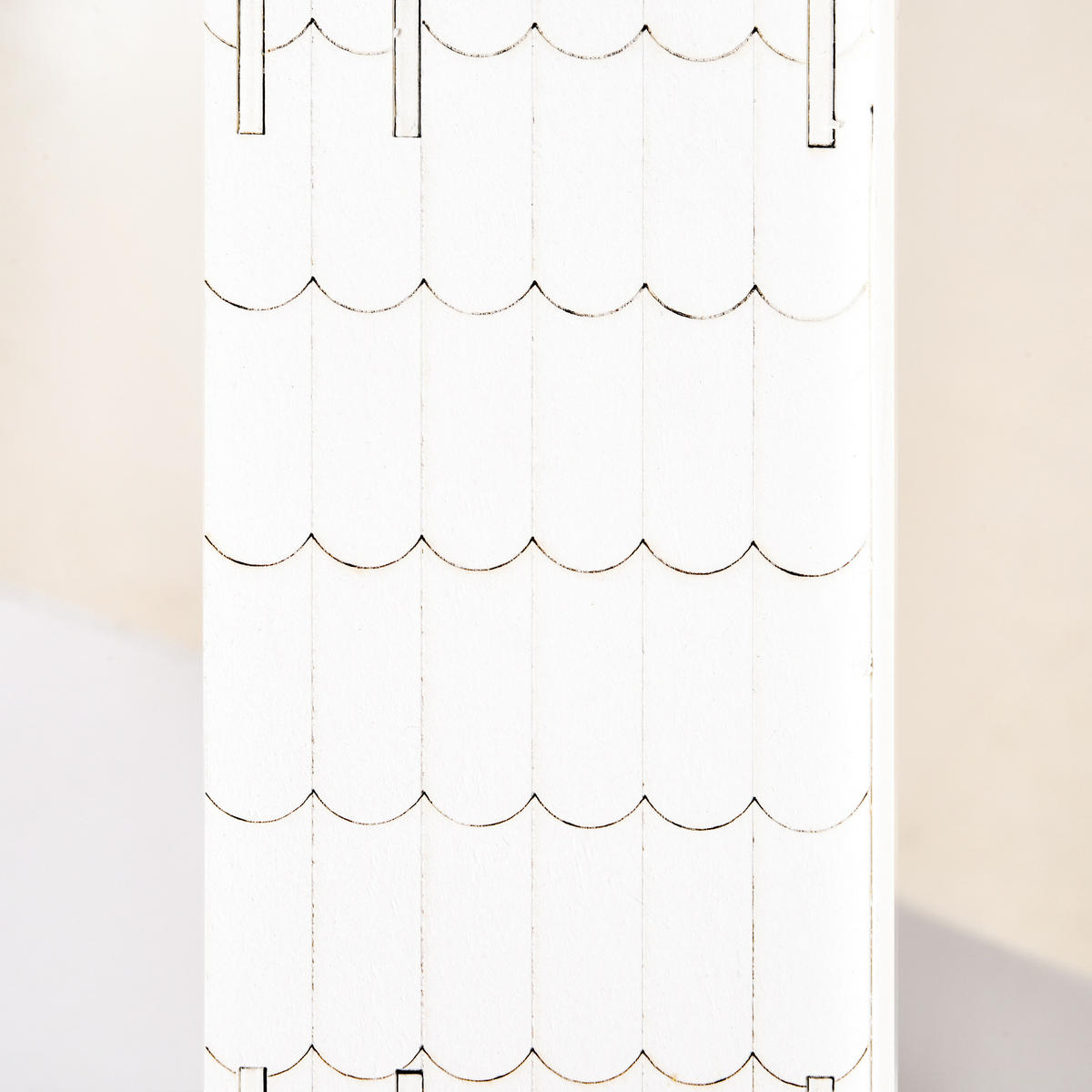 ADVENTNÍ KALENDÁŘ Vánoční kalendář 24 zásuvek s LED diodami, design 2 v 1 - bílá, dřevo (9/42/39cm) - HOMCOM
