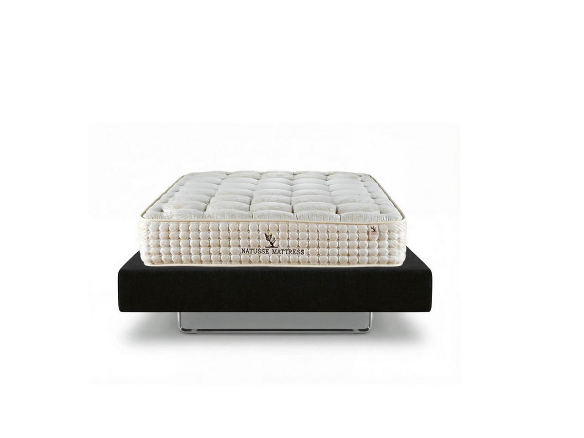 POLSTERBETTSET Intense 180x200 Braun - Braun, Metall (180/200cm) - Villa Möbel