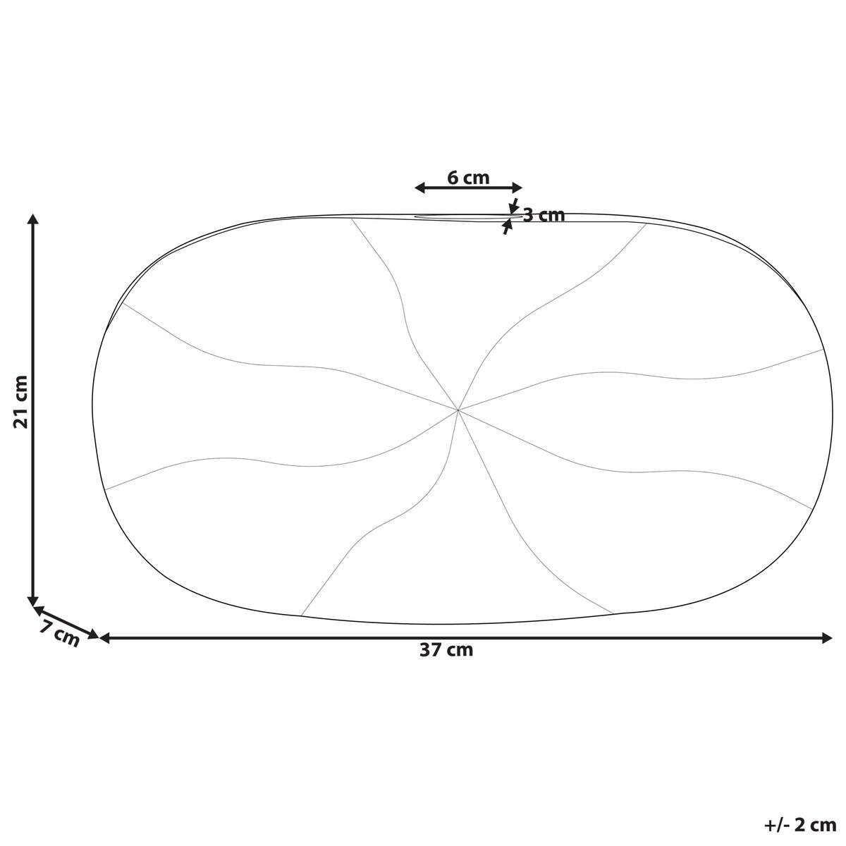 BLUMENVASE Aluminium silber Urgench - Silberfarben, Metall (21cm) - Beliani