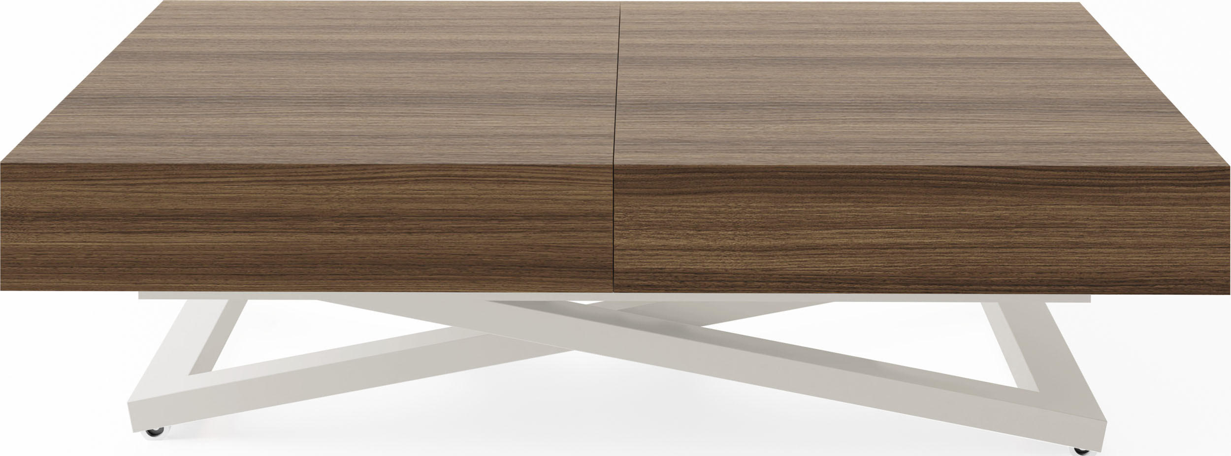 WFL Group Couchtisch Walnuss 200x76x80 cm