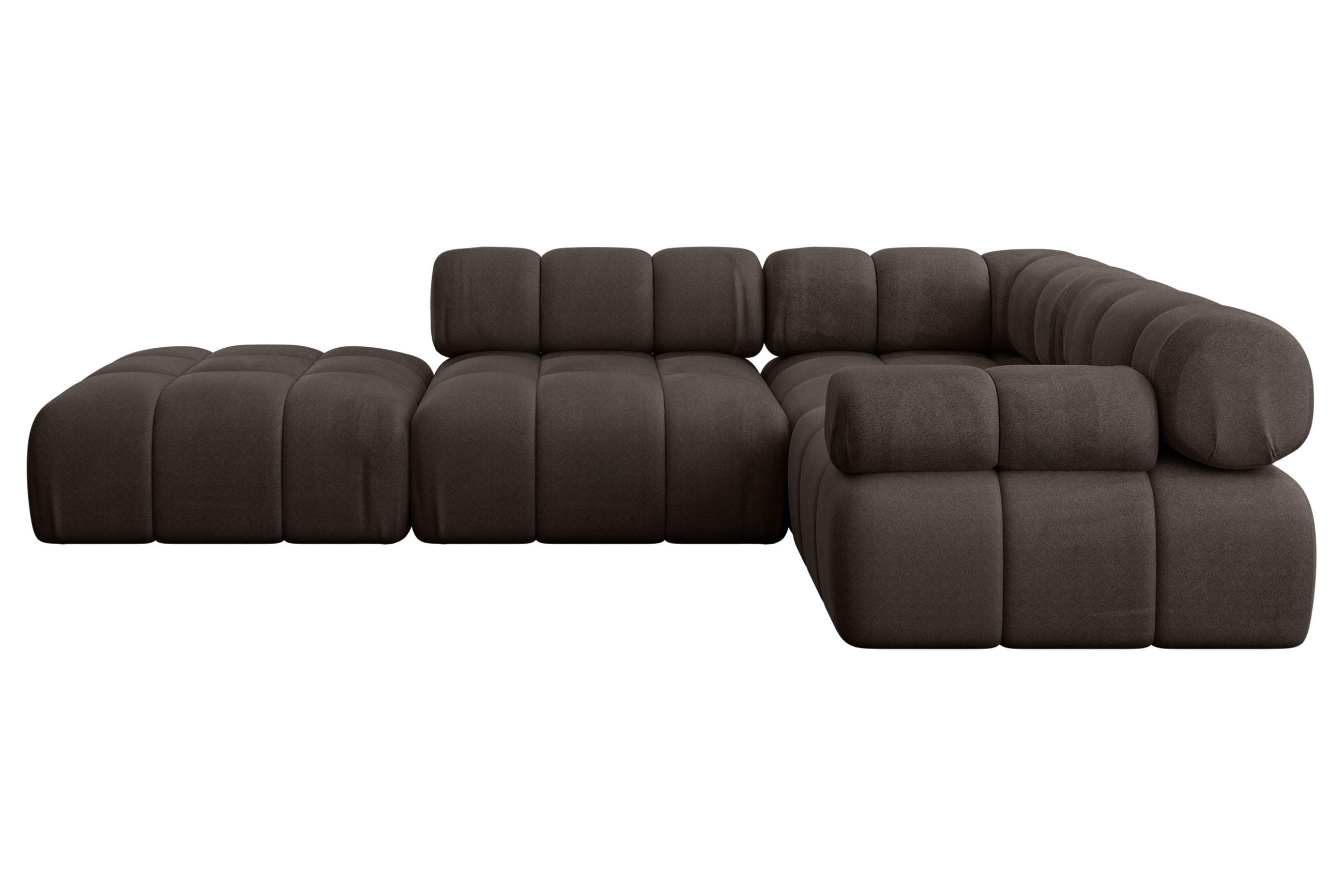 Altdecor Ecksofa Braun 285x190 cm